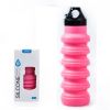 500ML Large Capacity Silicone Sports Water Bottle Outdoor Folding Water Cup For Climbing